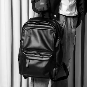 Generous Bag Tas Ransel Kulit 1 Pria Tas Laptop Ransel Laptop Ransel Kerja Pria Hitam