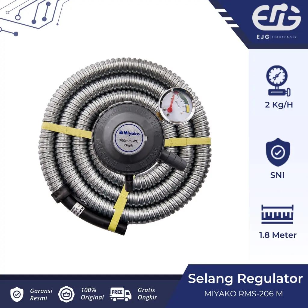 Miyako Selang Regulator RMS 206M