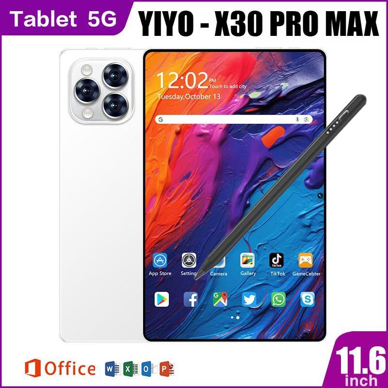 【Bisa COD】Tablet X30 pro max 11.6inch 16GB+1024GB Tablet 5G Dual SIM ...