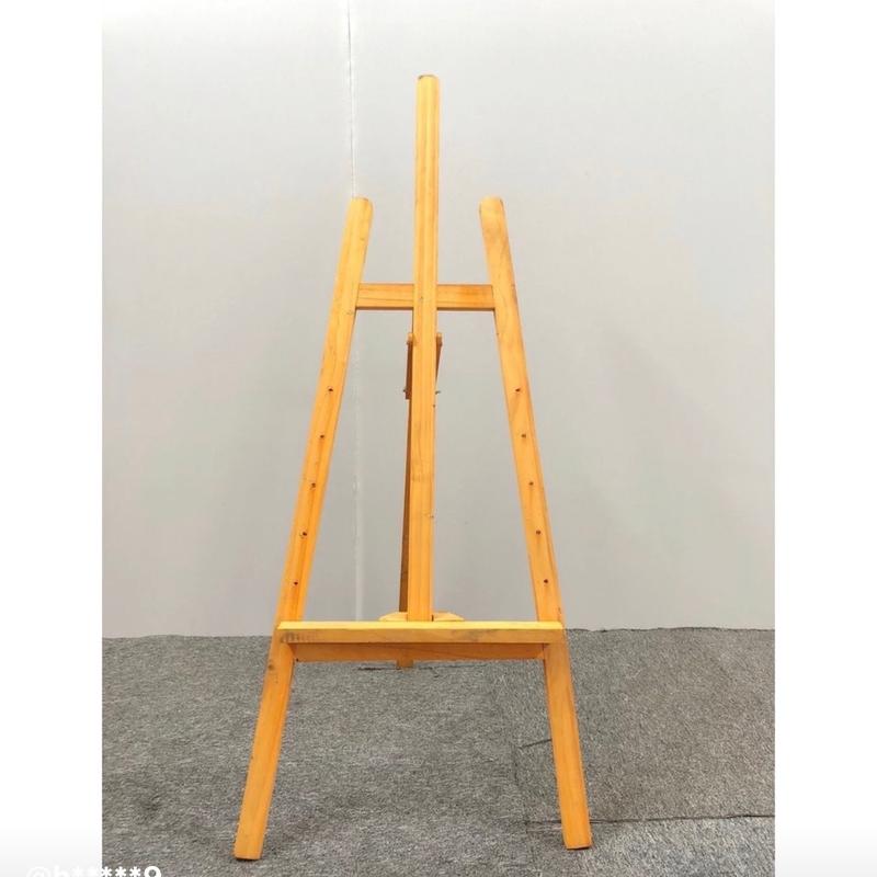 Giá vẽ tranh gỗ thông tự nhiên chống mốc , kệ trưng bày trong hội nghị nhà hàng , giá đỡ hình cưới , hình ảnh