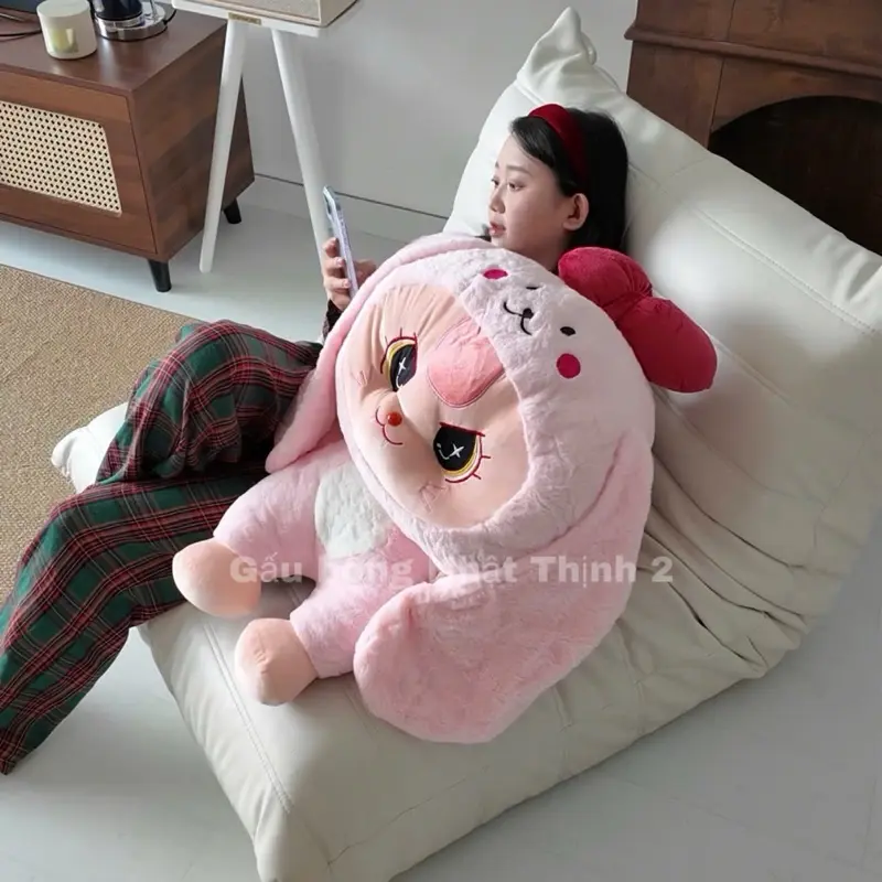 Gấu Bông Búp Bê Baby Three [QC] Cao Cấp Lông Thỏ Mềm Mại Giá Siêu Rẻ Đồ Chơi - Toy Bé Ba Gấu Bông Voi 0