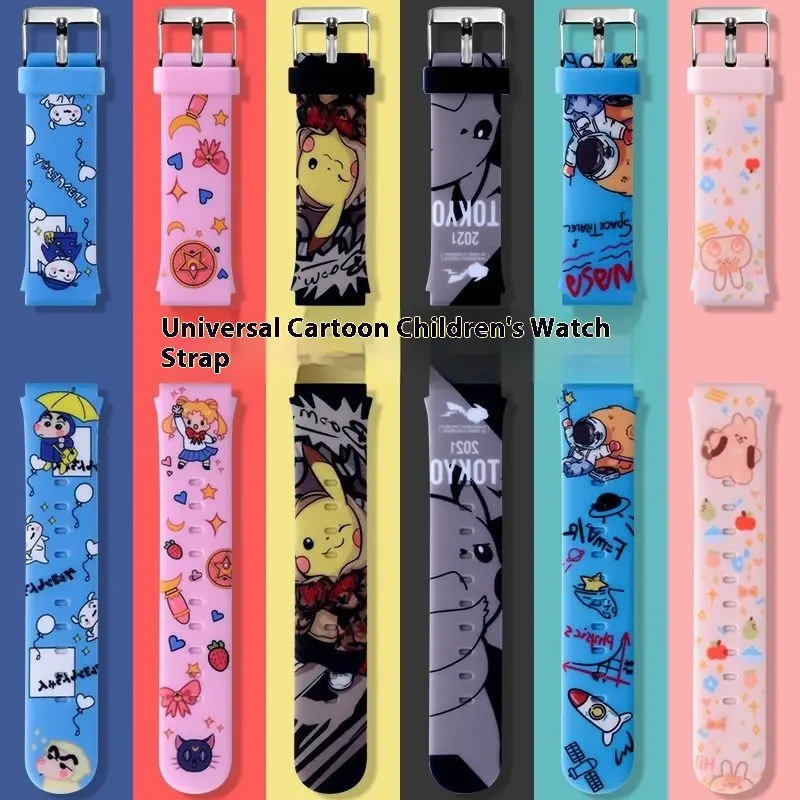 For POSB Smart Buddy Watch Strap Cartoon Silicone Strap