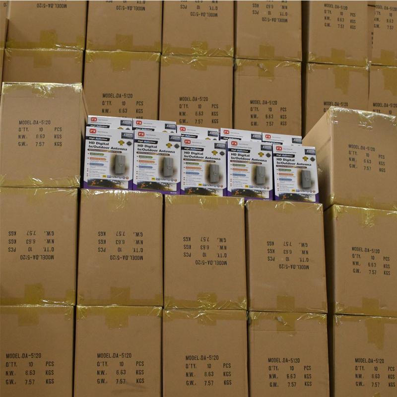 PX Antena TV Digital Indoor Outdoor DA-5120 dengan Booster dan Power Inserter DA5120 Adaptor 4