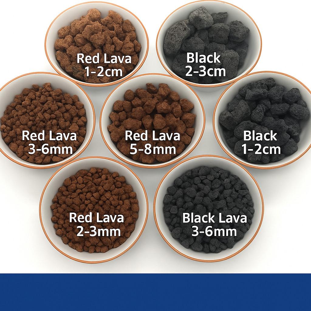 Lava Rock (Red/black) Malang Sand Cactus/Succulent/Aquarium/Volcanic ...
