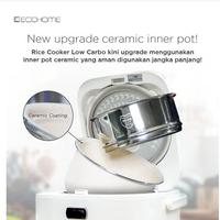 Gambar Ecohome Rice Cooker Low Carbo ELS - 888 Low Sugar Ricecooker Rendah Gula - Black + Bubble Wrap dari Happy Online Shop Kota Administrasi Jakarta Barat 3 Tokopedia