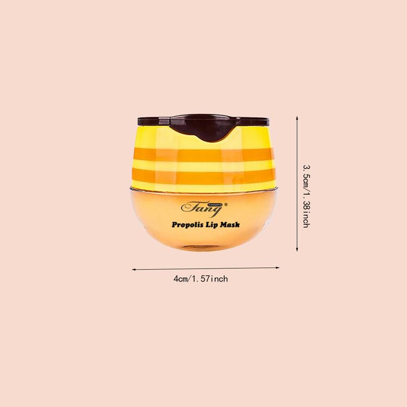 Fruit Flavor Lip Mask, 4 Counts/set Deeply Moisturizing Lip Masks, Lip Care Product for Women & Girls, Christmas, Christmas Gift, Skincare Products 1