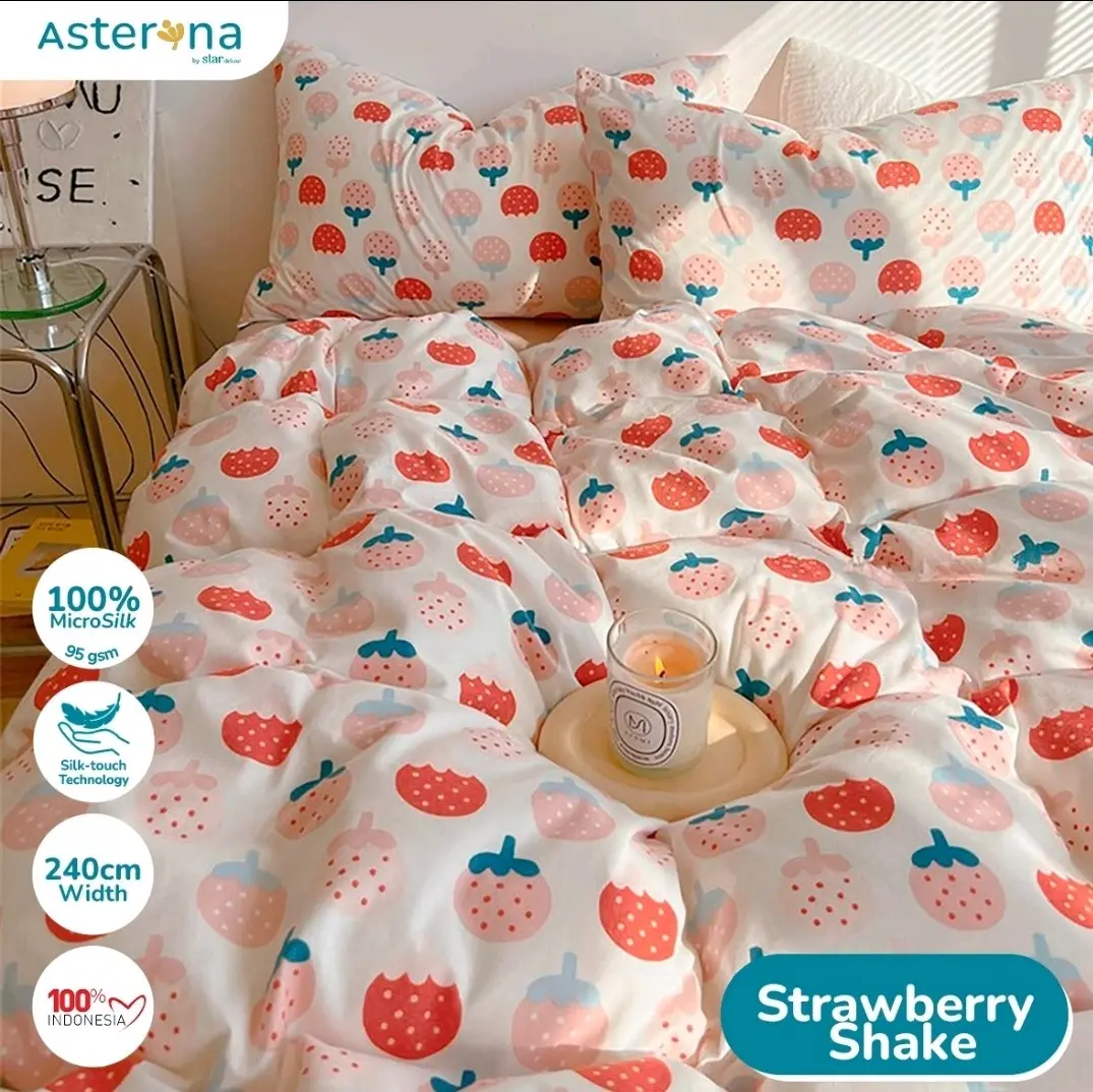Set SPREI & Set Bedcover uk 90,120,160,180 sprei viral ,sprei terbaru katun