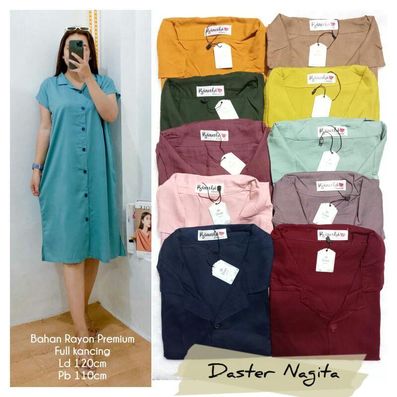 Product Introduction of Daster Nagita Full kancing Polos 0