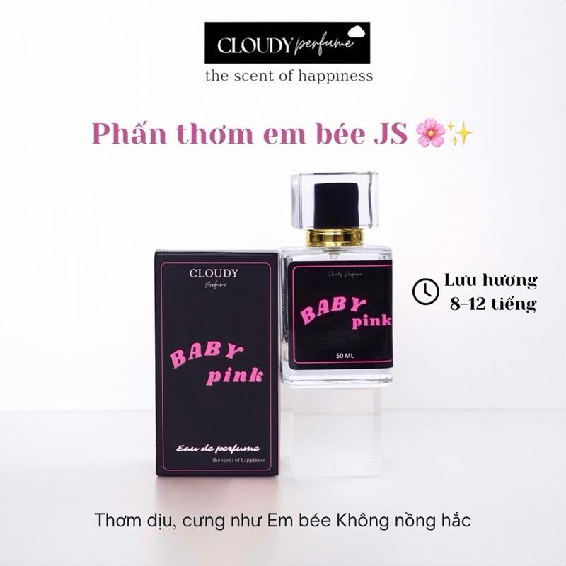   PHẤN THƠM EM BÉ  XỊT THƠM TINH DẦU NƯỚC HOA BABYPINK Cloudy Perfume 