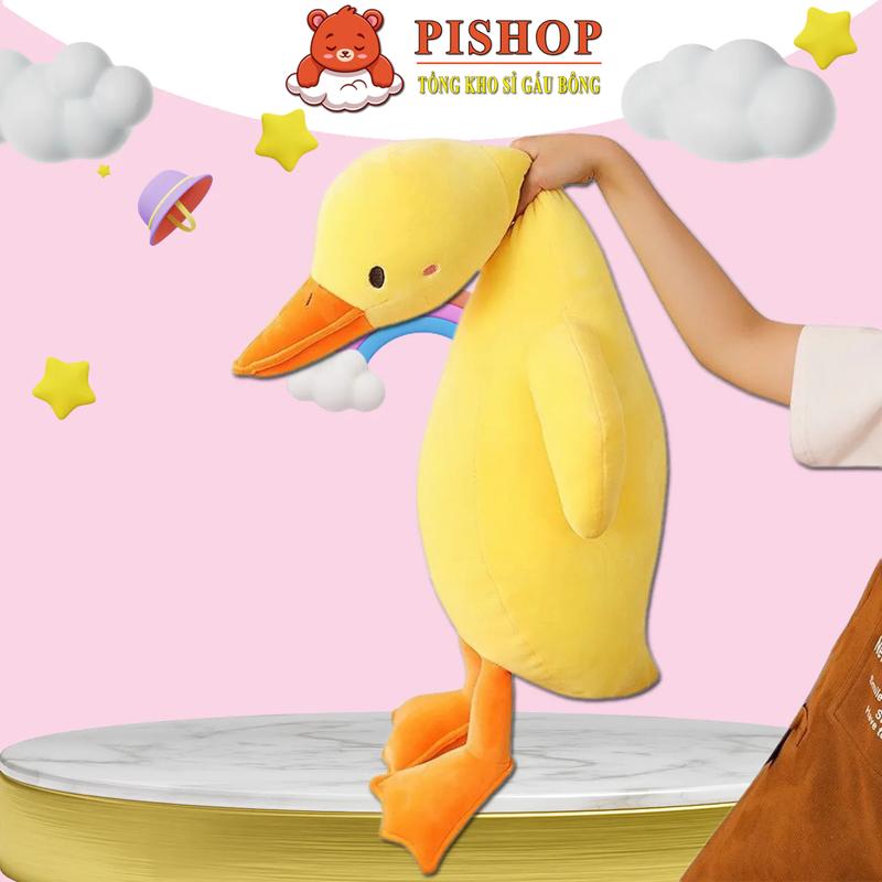 Thú Nhồi Bông Con Vịt Trầm Cảm Màu Vàng Size 60cm - Mềm Mịn Cao Cấp Quà Tặng Cho Bé Yêu Và Người Thương Thú Nhồi Bông Không Phát Nhạc Toy Đồ Chơi 