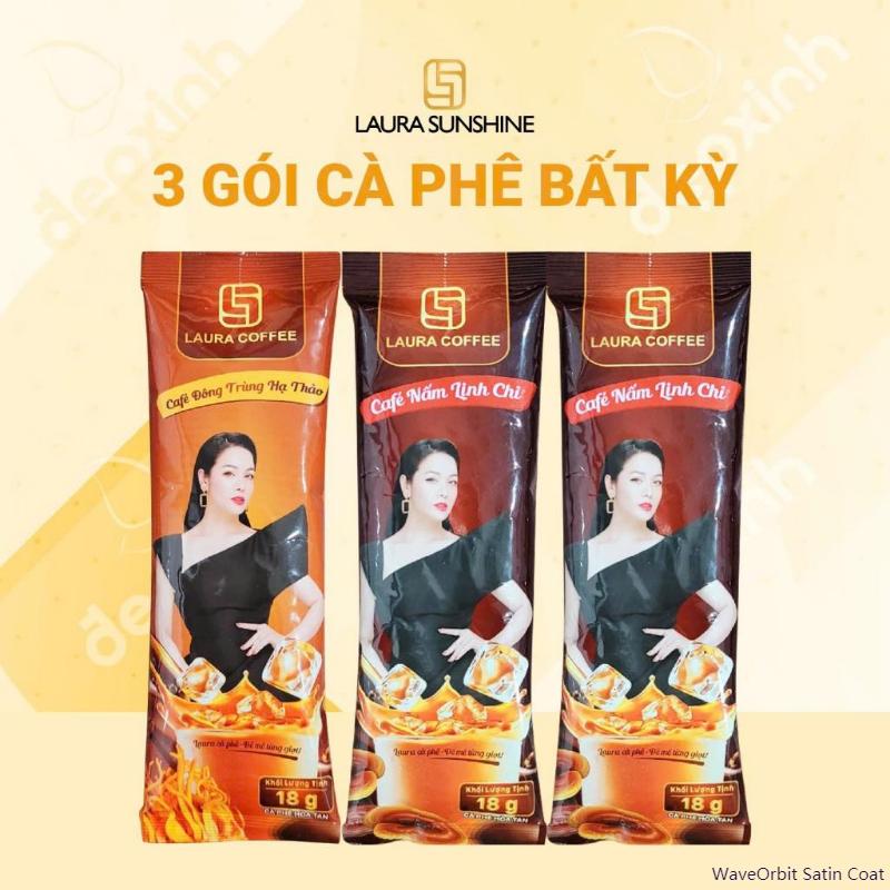 Combo 3 gói lẻ cà phê Laura Coffee