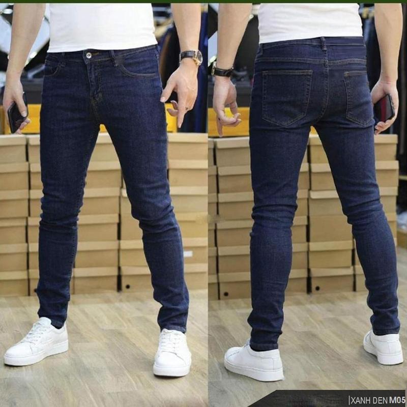 Pazzi JEANCD215 Quần Jean Nam Cao Cấp Vải Jean Skinny Co Giãn 4 Chiều Form Ôm Sang Trọng Lịch lãm