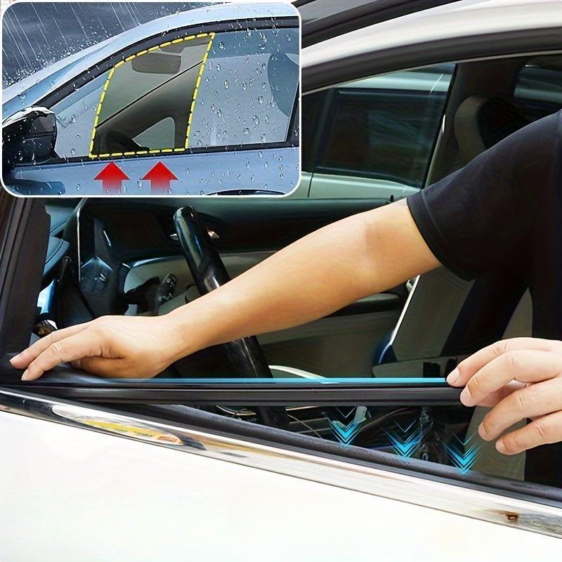 Product Introduction of Car Side Window Rain Cover, Car Side Window Rain Scraper, Clear View Car Side Window Rain Cover for Driver & Passenger Window 0