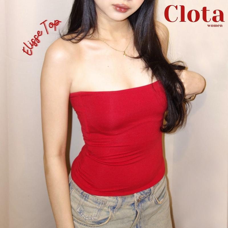 CLOTA WOMEN - Elisse Top - Double Lined - Full Length Tube Top - TikTok ...