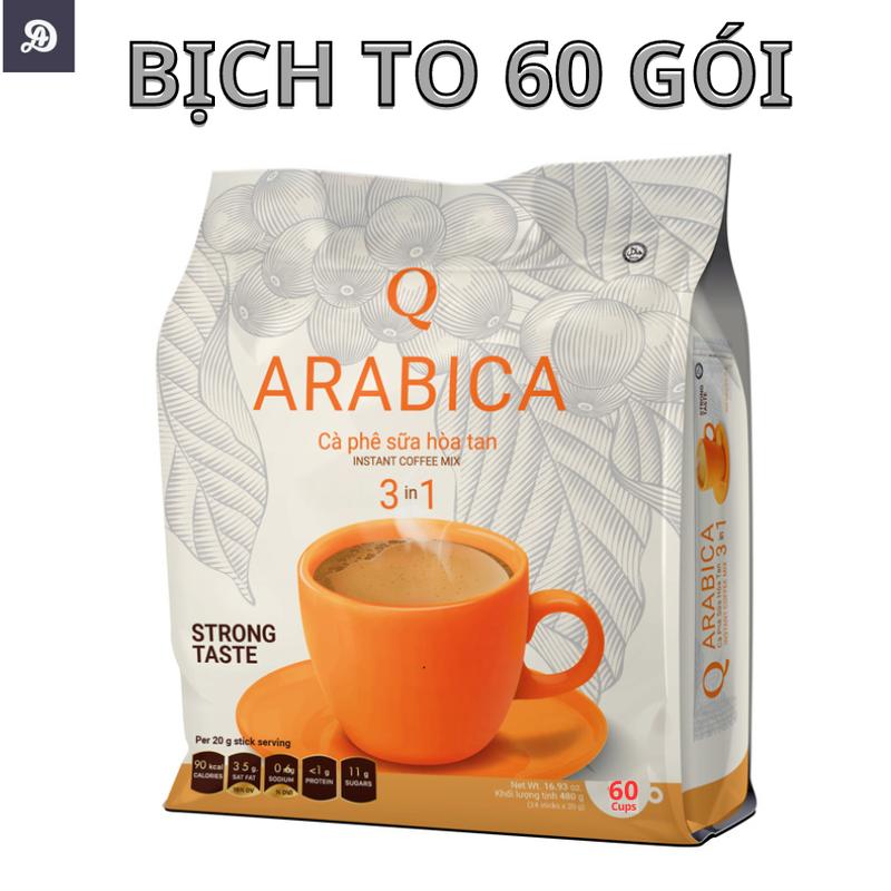 CÀ PHÊ ARABICA BỊCH TO (bịch 60 gói x 20gr) Trần Quang Coffee Cafe