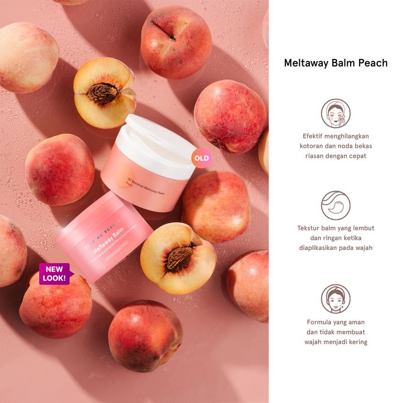 Dear Me Beauty 30 Seconds Meltaway Balm Peach 1