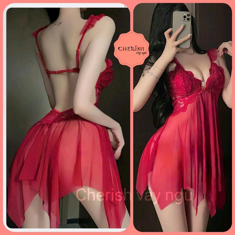  M16 Váy Ngủ Ren,Có Chip,Có Đệm Hàng Quảng Châu Loại Đẹp Chất Liệu Ren Bao Mềm Mịn Đầm 2 Dây Đồ Mặc Nhà Nữ Đầm Ngủ Women Dress 