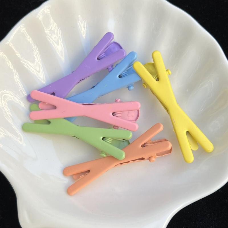 Product Introduction of Cute Hair Ornament Hair Clips Candy Color Headwear Duck Beak Clip INS Style Bang Clip Girls 16