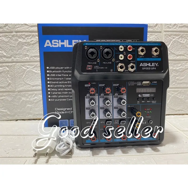 mixer mini ashley speed up4  bluetooth usb ORIGINAL 0
