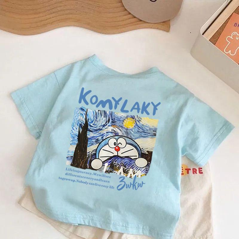 Áo Cotton In Hình, Thiết Kế Hơn Cả Mơ Mộng Vui Nhộn Và Kỳ Quặc, Unisex, Thích Hợp Cho Bé Trai Và Bé Gái 2