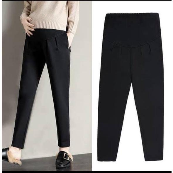 Quần Bầu Baggy Công Sở Hàng Cao Cấp Có Chun Chỉnh 0