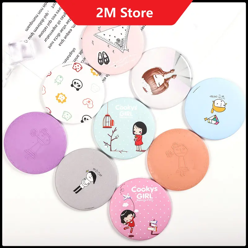 Gương Trang Điểm Mini Cầm Tay Hàn Quốc Siêu Kute Nhiều Mẫu