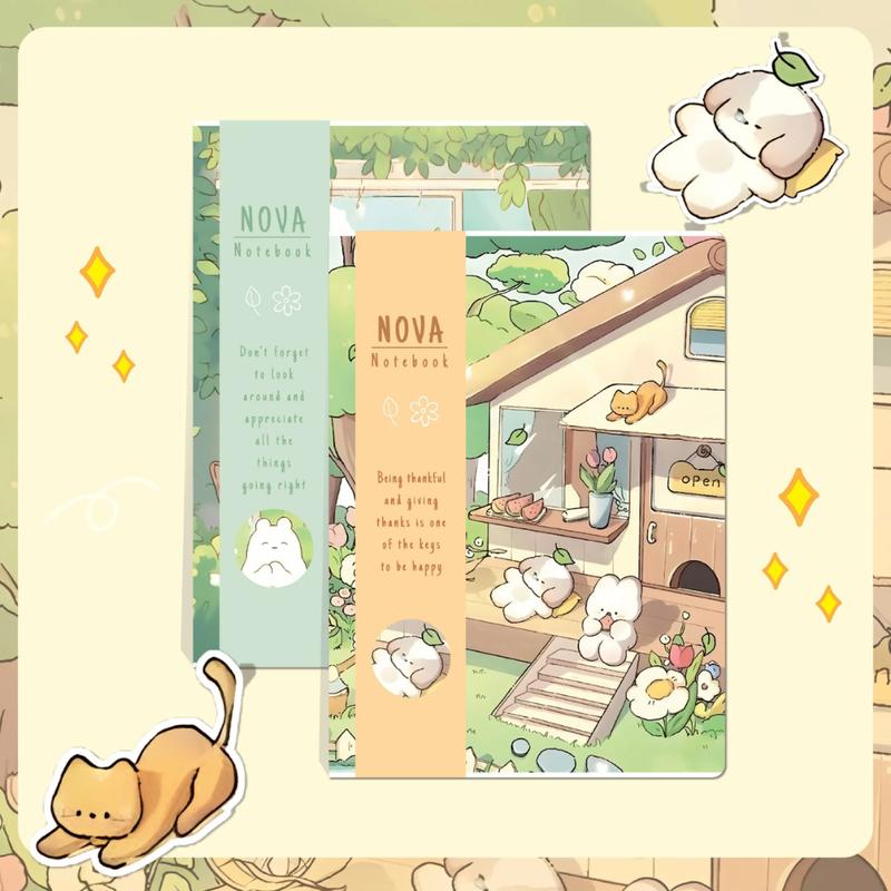 Vở Kẻ Ngang Hải Tiến 80/ 120/200 Trang B5 NOVA Ms 3286/ 3293/3330, Giao Bìa Ngẫu Nhiên