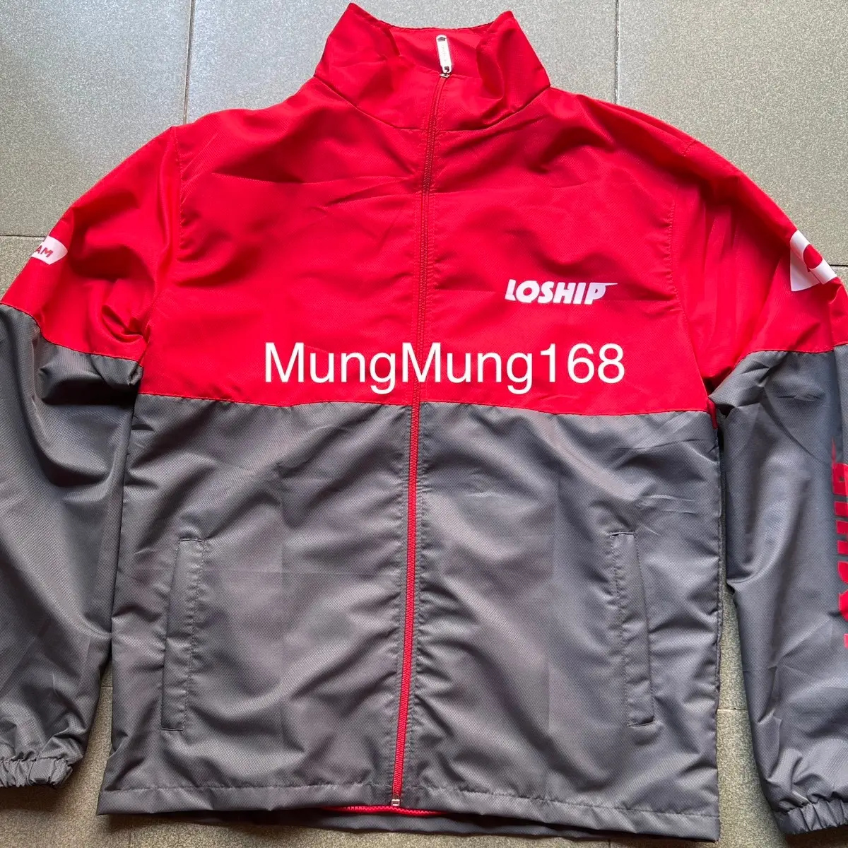 Áo khoác Loshjp Xe ôm công nghệ shiper hàng Cty bền đẹp Menswear Nam Jacket Cổ Tròn