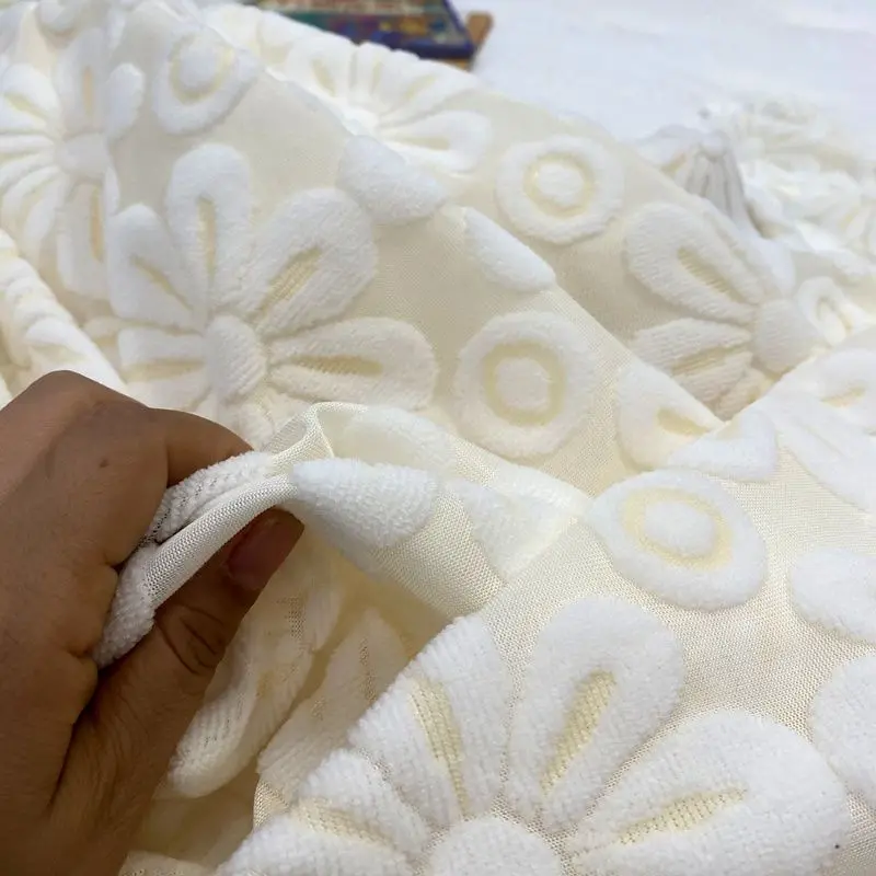 Bọc Đầu Giường, Dày Dặn, Chất Liệu Gạc, Vải, Thích Hợp Cho Ghế Sofa Và Giường, Vỏ Khăn Sau, Phong Cách Ins, Hình Dạng Đặc Biệt, Bao Gồm Tất Cả, Tựa Lưng Giường 4