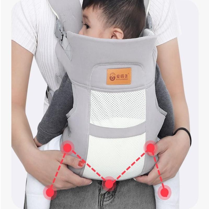 Product Introduction of Supplies Portable Baby Sling Wrap Breathable Labor-saving Toddler Suspenders Hands-free Kids Carrier Belt Baby 12