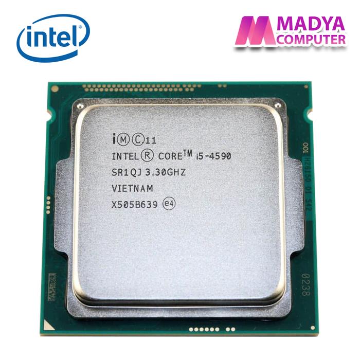 Gambar Processor Intel Core i5-4590 Tray + Fan Socket 1150 dari Madya Computer Kab. Banyumas Tokopedia