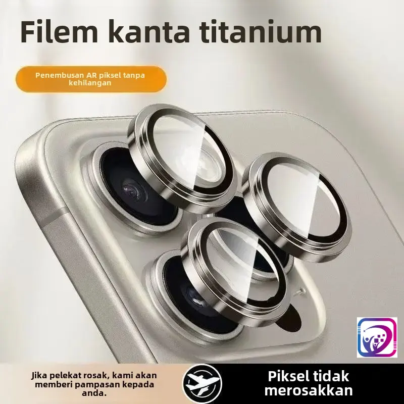 [Store Heba sale] applicable for Apple 16/15 lens film iphone14promax high definition lens film 13/12pro protective ring