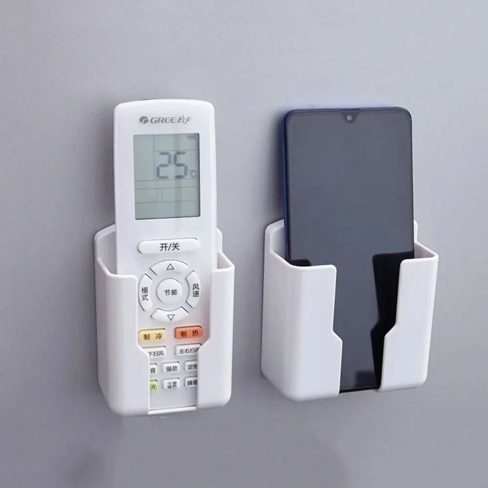 Giá Đỡ Điều Khiển Từ Xa, Không Cần Đục Lỗ, Bền, Đa Năng, Giá Đỡ Dính, Thích Hợp Cho Điều Hòa Không Khí Và TV, Treo Tường, Hộp Đựng Đồ