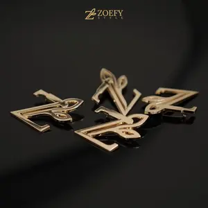 Zoefy – Pin Bros Hijab Metal Warna Emas Peniti Belakang Aksesoris Hijab Elegan