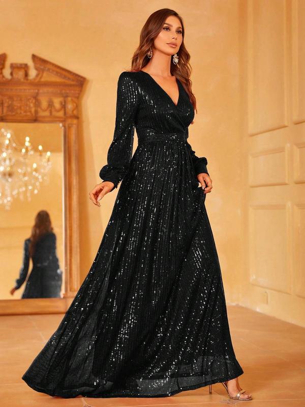CONSTANZA SEASON II BLACK NOIR EMBROIDERY SEQUINS OPEN BACK FEATHER HEM MIDI DRESS LIMITED EDIT