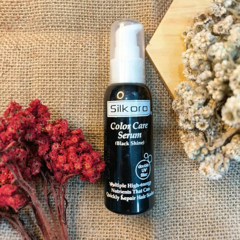 Silkoro Vitamin Rambut Color Care Serum 80ml 1