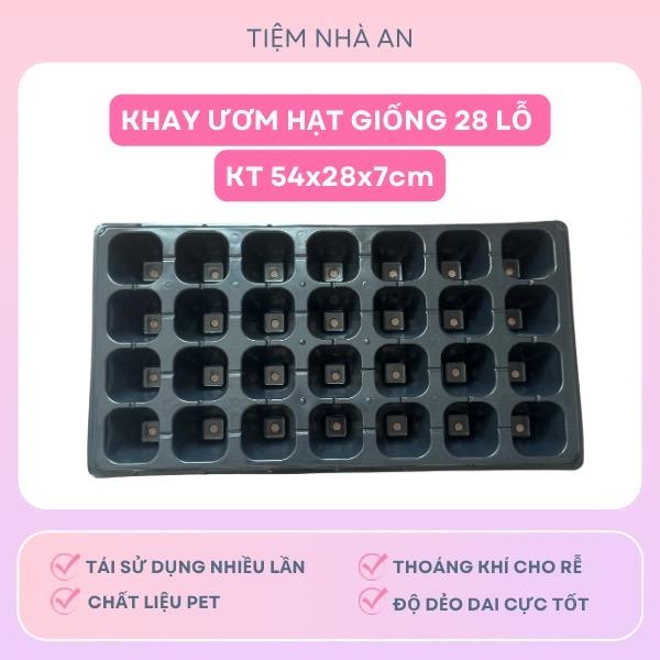 COMBO 5 KHAY ƯƠM HẠT GIỐNG 28,32,50,72,105,128 lỗ