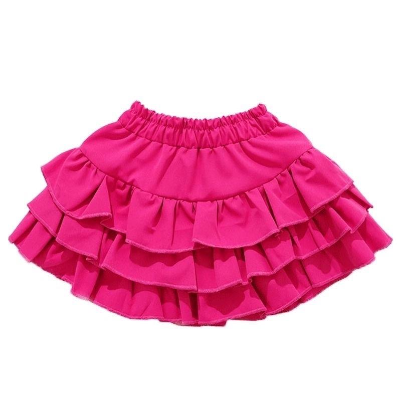Chân váy xếp ly bé gái 3 tầng size 15-45kg với quần bên trong 4