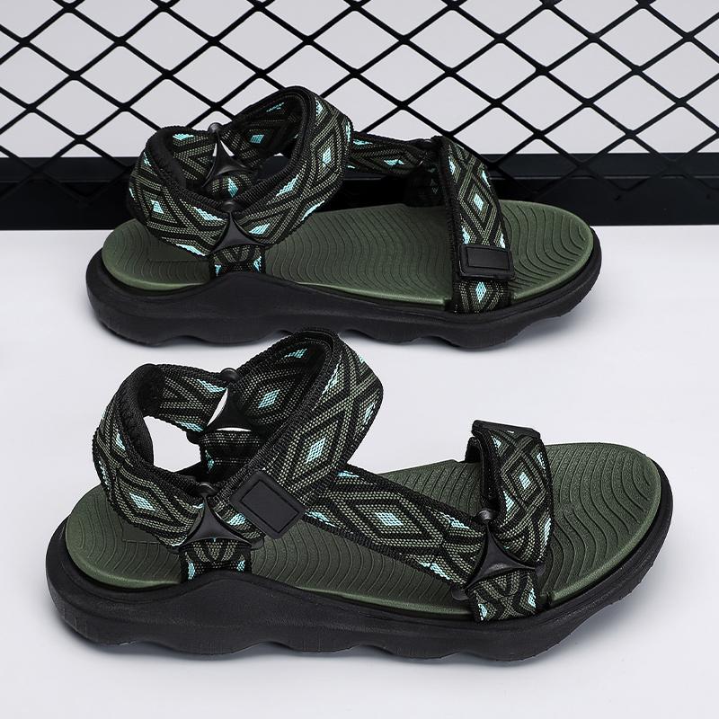 Product Introduction of 2024 Children's Sandals Summer New Girls' Sports Beach Sandals Children's Non-Slip Medium and Big Children Boys' Soft Bottom Student School Shoes 9