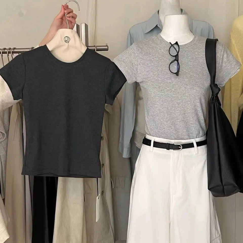 Áo thun babytee trơn bảng màu siêu xinh chất mềm mịn by WEARE ss24