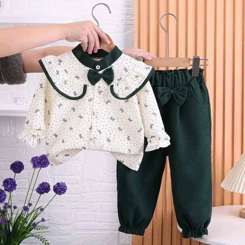 baju setelan anak perempuan 4-5 tahun inport