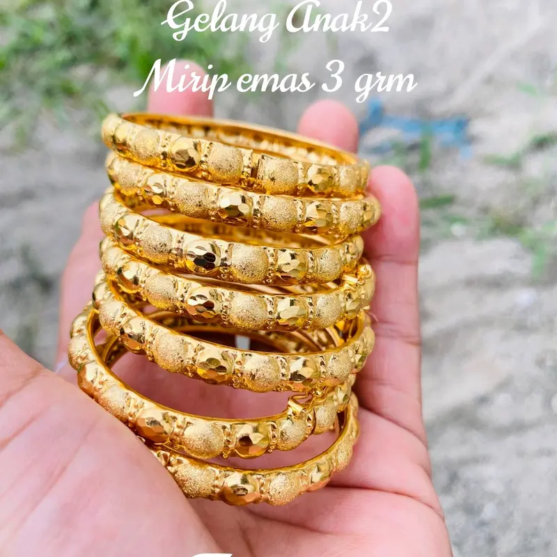 gelang keroncong anak 0-7th Bayi perbiji 0