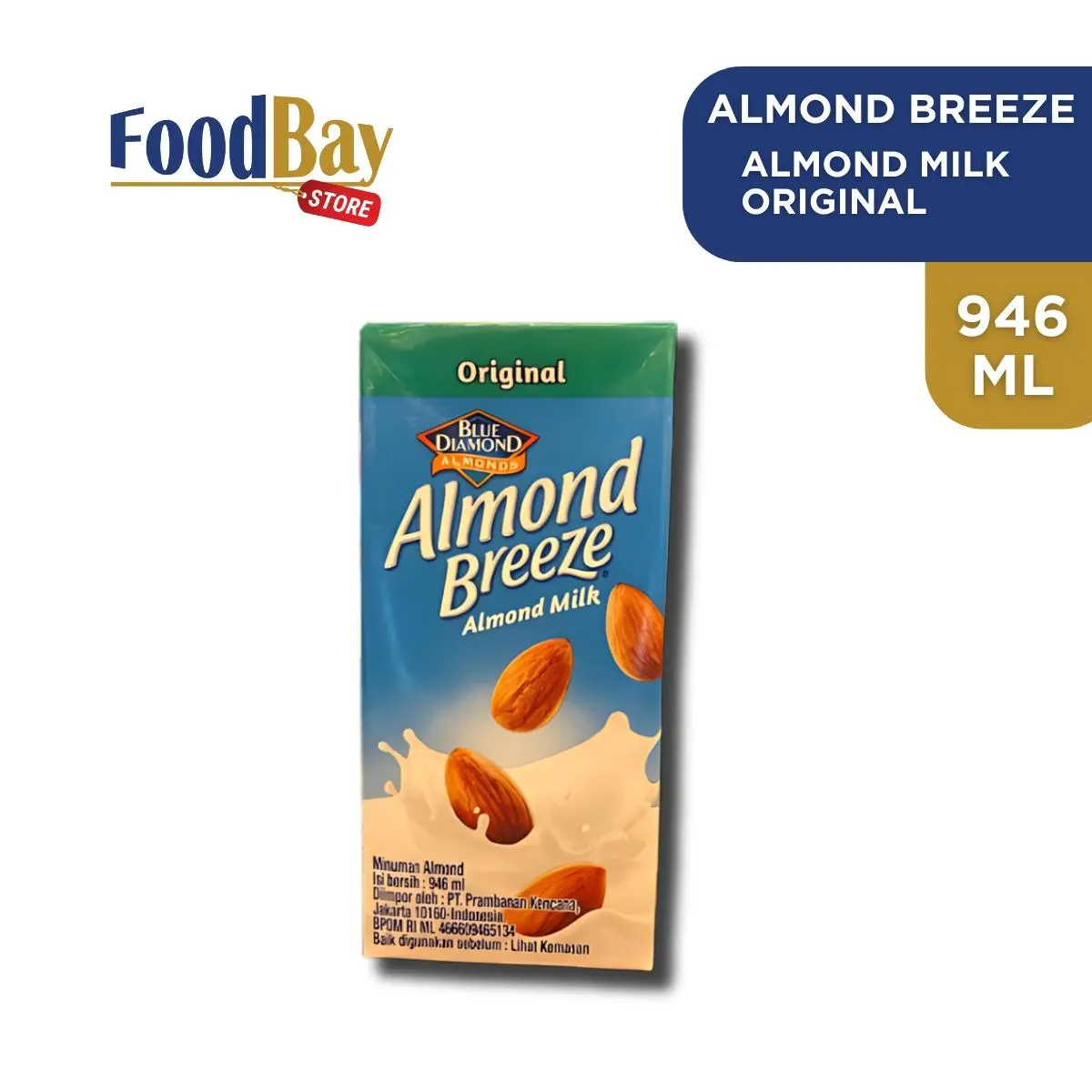 Blue Diamond ALmond Breeze - Original 946 Ml
