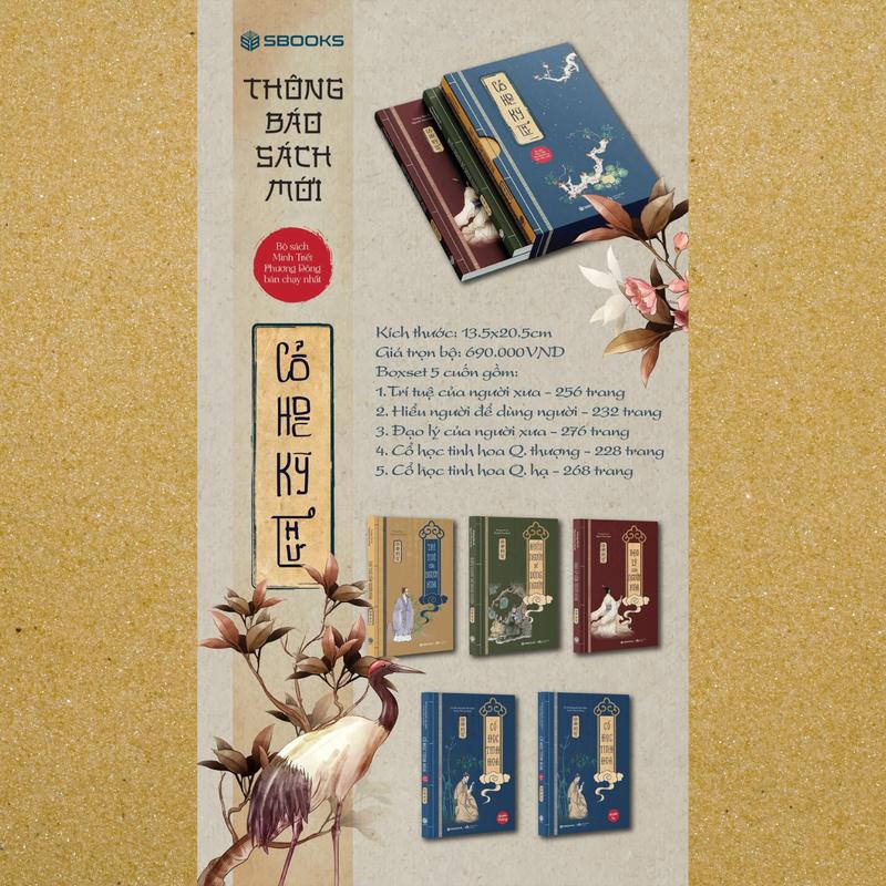 Product Introduction of Sách - Combo Boxset 5 Cuốn Cổ Học Kỳ Thư - Sbooks 4