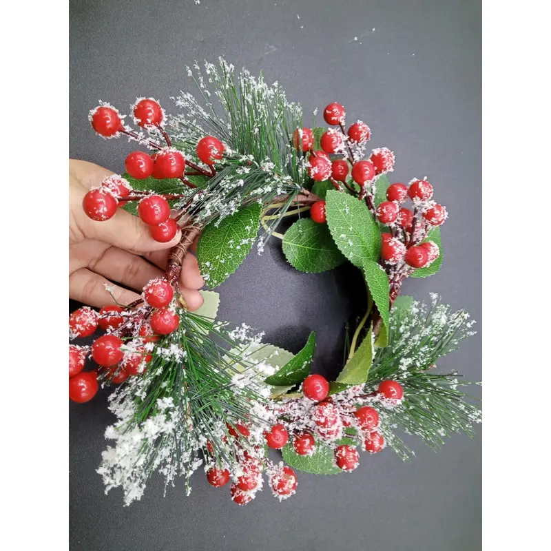 Christmas Ring Wreath Berry Natal 3