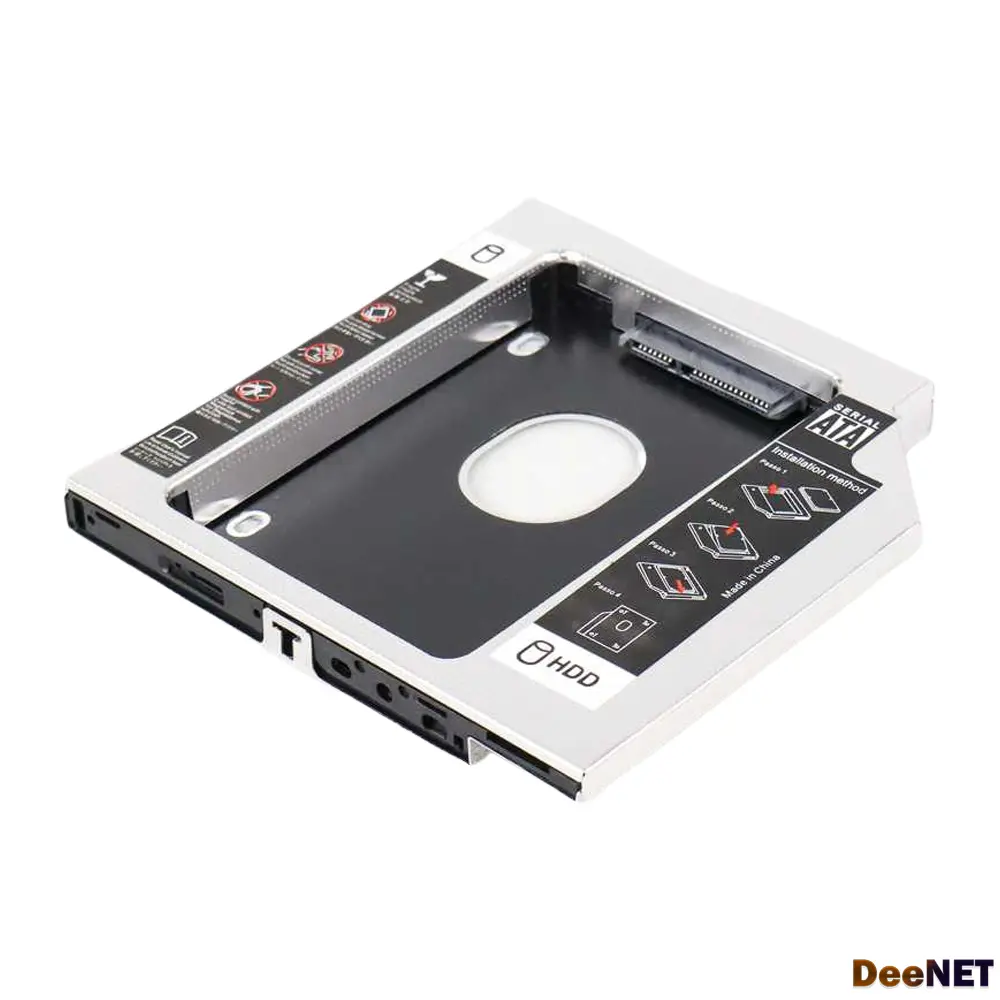 SSD HDD Caddy Slim 12.7mm SATA DVD Slot Hardisk