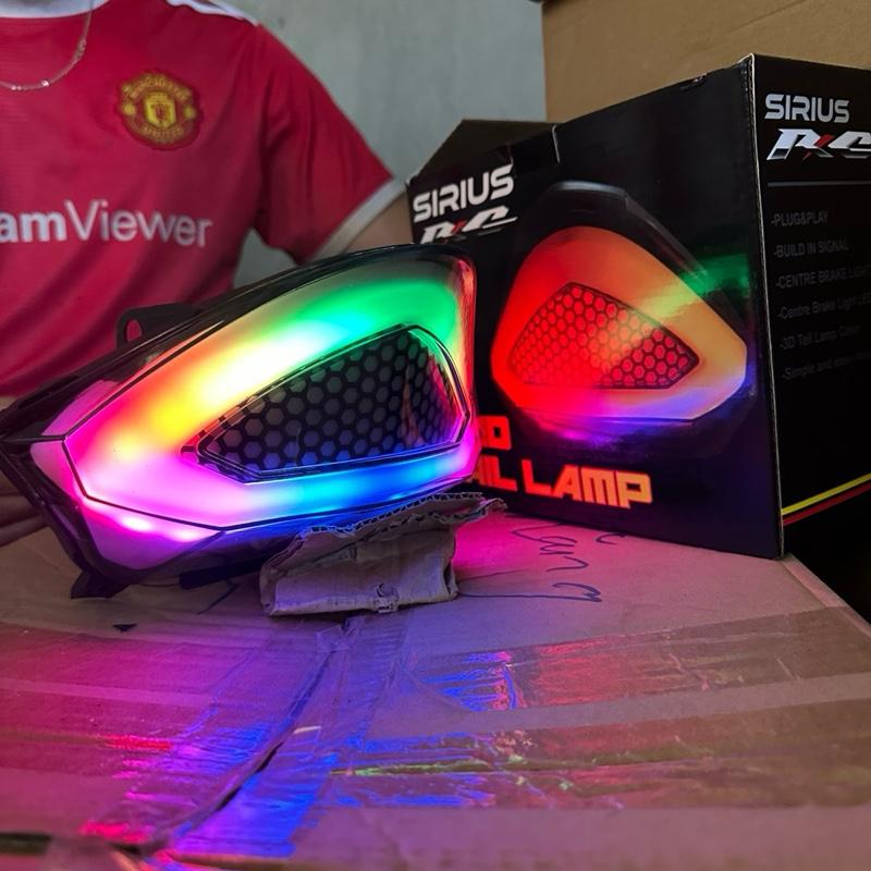 ￼Đèn hậu Dyno Sirius xăng cơ chỉnh màu 0