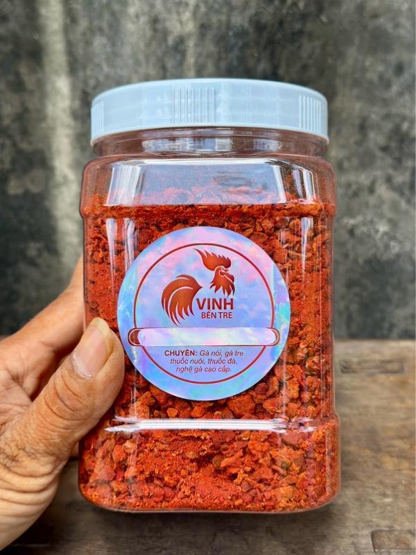Product Introduction of Nghệ đỏ xà cừ phá sẵn 0.5kg cho gà (dùng ngâm cho 2Lít nghệ) 11