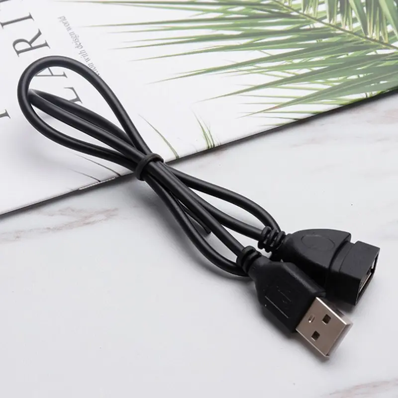 Cáp mở rộng cáp USB 2.0, Dây truyền dữ liệu có dây 0,6m / 1m / 1,5m, Tốc độ cực cao, Thích hợp cho máy chiếu hiển thị, Cáp mở rộng dữ liệu 3