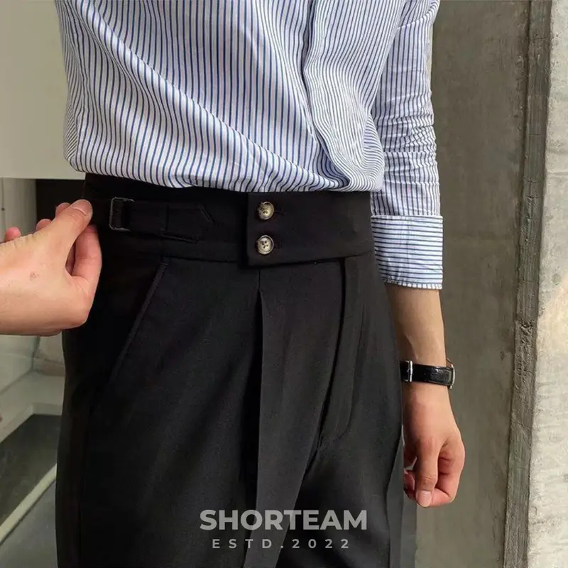 Basic Daily Twill Gurkha - Celana Panjang Pria Model Varian Italian Style TP03 - Celana Formal Kerja Pria Dewasa Polos 1
